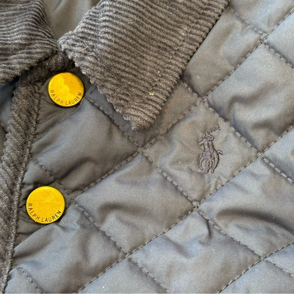 Ralph Lauren Kids Quilted Jacket Navy